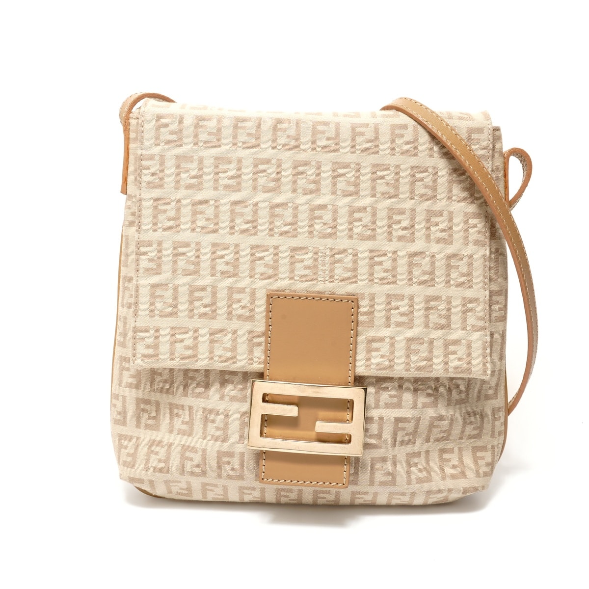 フェンディ FENDI ズッキーノ ショルダーバッグ【中古】