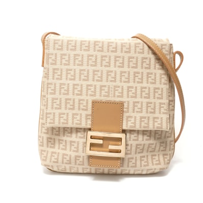 フェンディ FENDI ズッキーノ ショルダーバッグ【中古】