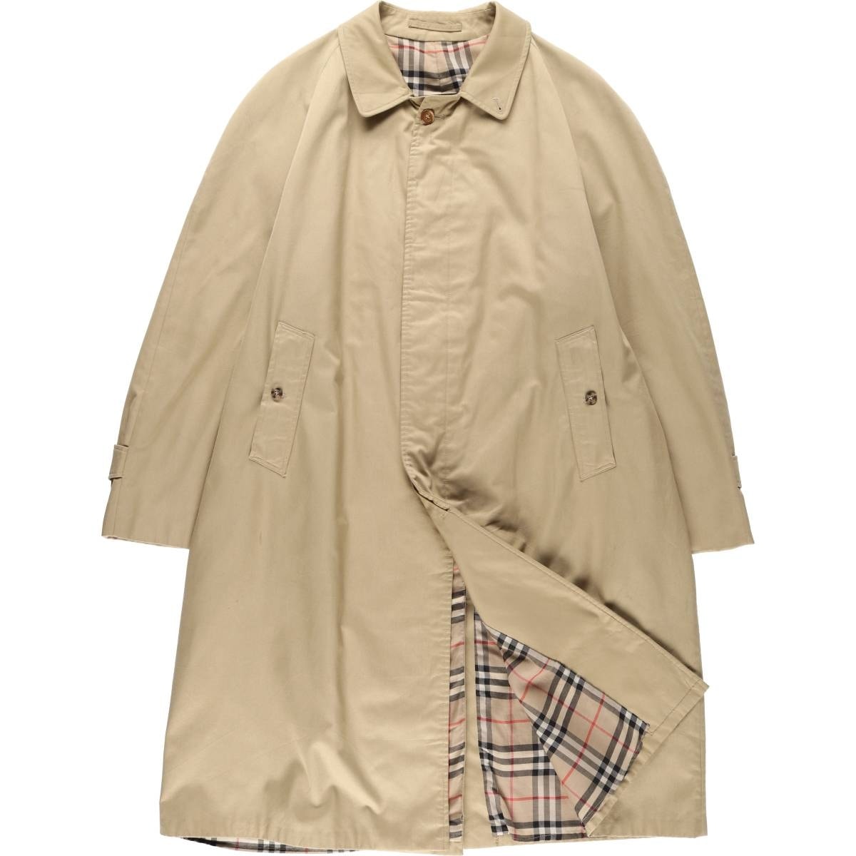 古着 バーバリー Burberry's ステンカラーコート バルマカーンコート メンズXL相当/evb033352