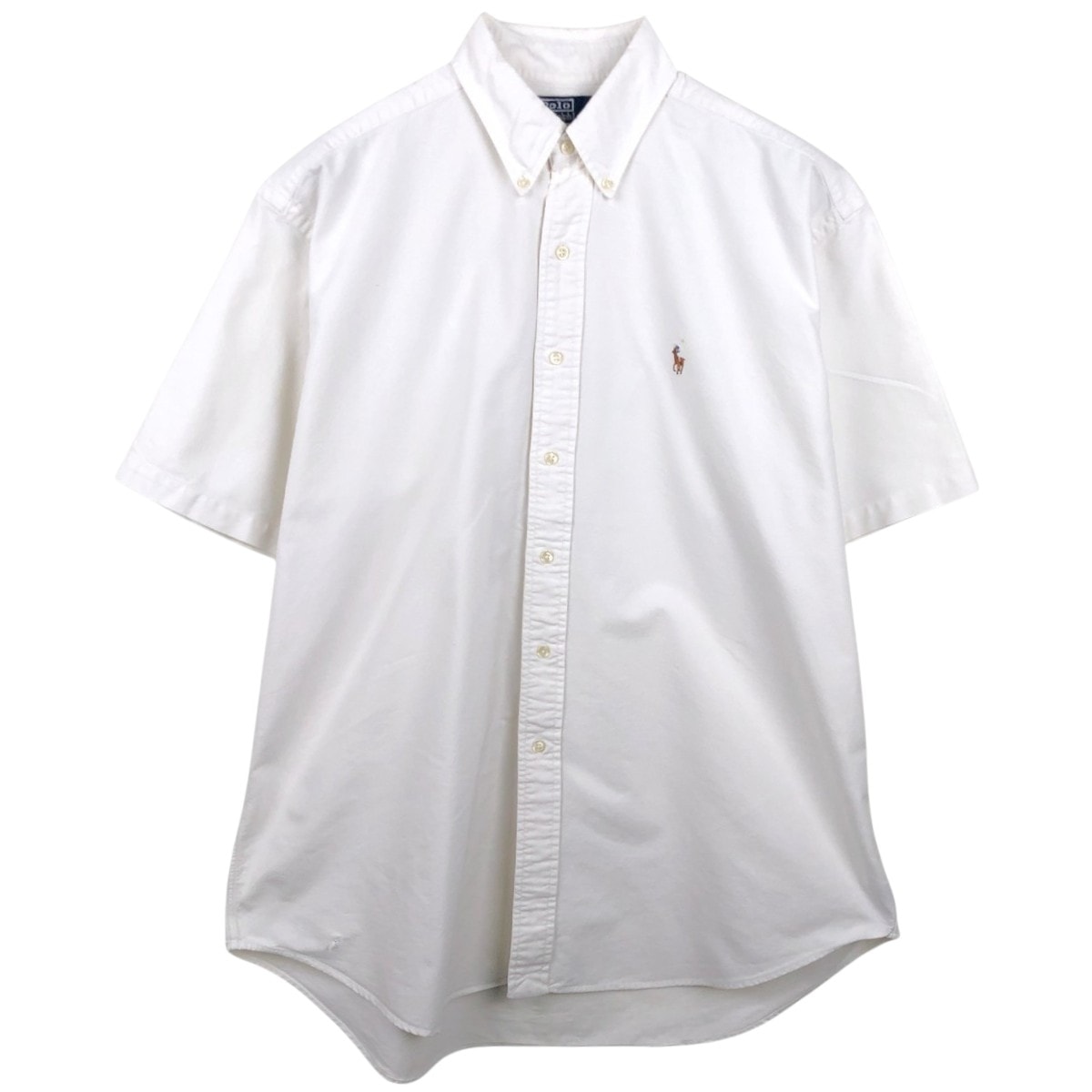 古着 ラルフローレン Ralph Lauren POLO by Ralph Lauren BLAKE 半袖 ボタンダウンシャツ メンズL相当/eaa668677
