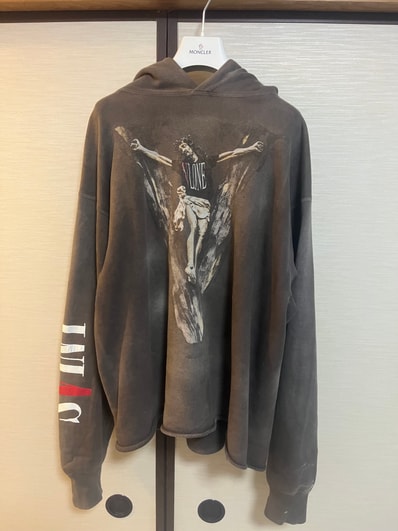 SAINT Mxxxxxx 22SS VLONE HOODIE "Black"
