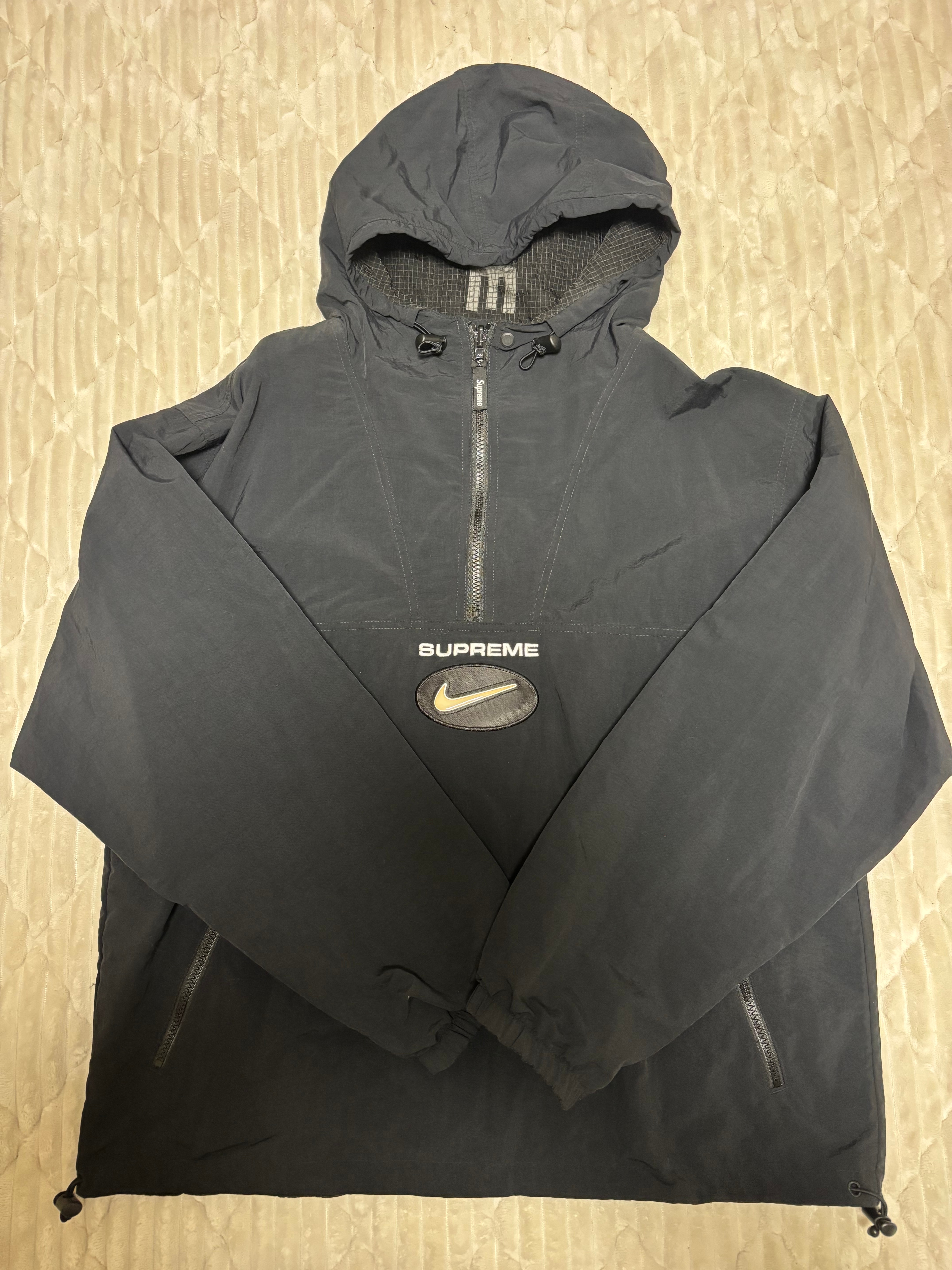 Supreme / Nike Jewel Reversible Ripstop Anorak "Black"