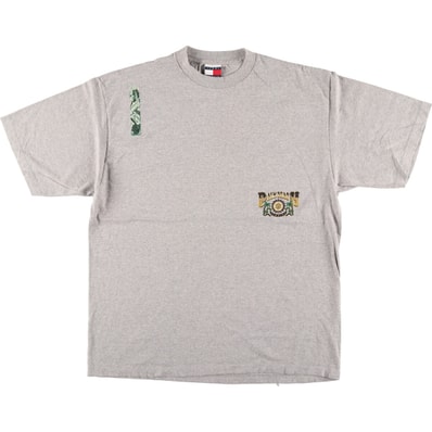 古着 90年代 トミーヒルフィガー TOMMY HILFIGER 半袖 プリントTシャツ USA製 メンズL相当 ヴィンテージ/eaa432107