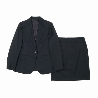 ■美品■BURBERRY バーバリー スカートスーツ サイズ40 テーラード ブレザー シングルジャケット タイトスカート ブランド古着【中古】20260715/RB0123
