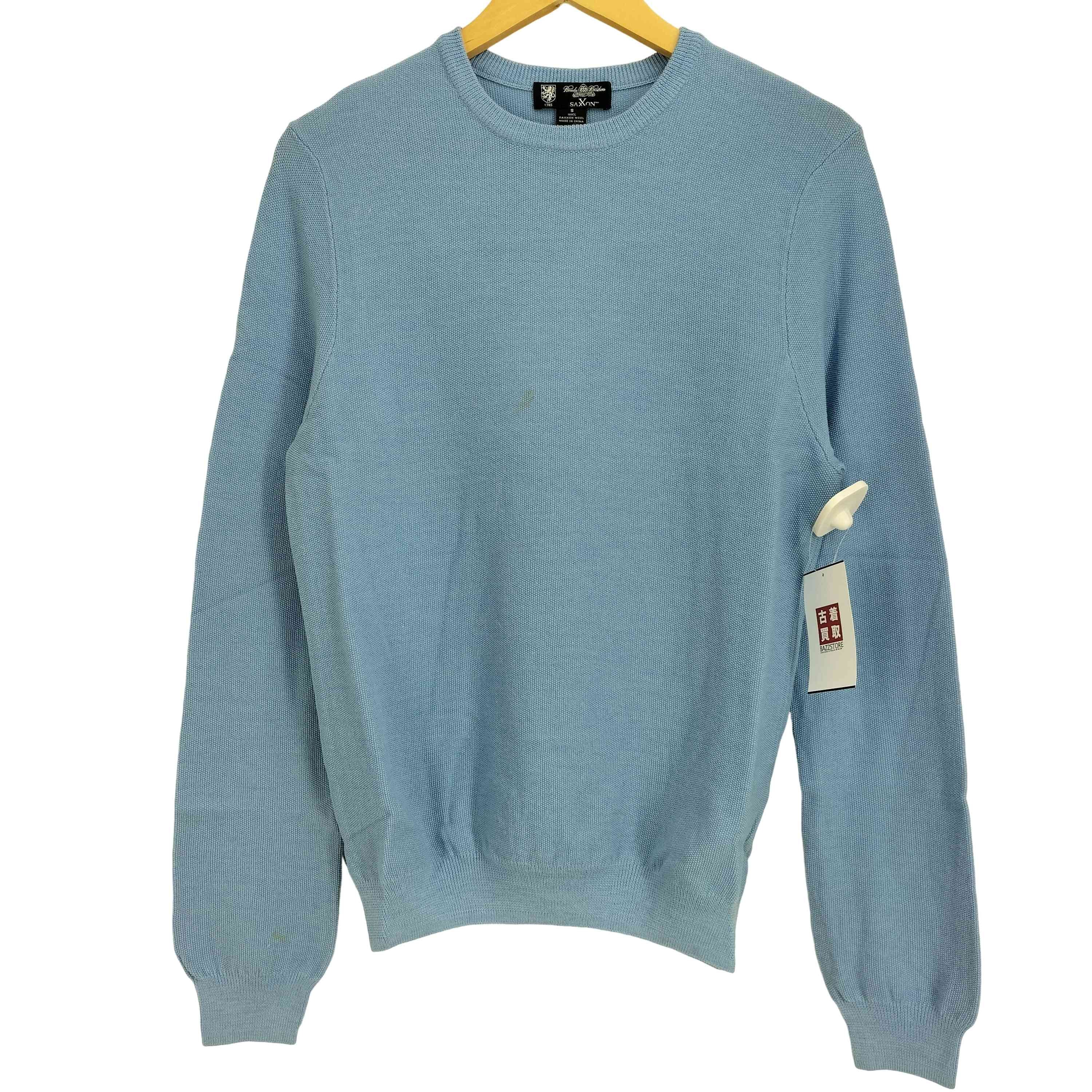 SAXXON WOOL クルーネック ニット【1140298077489】