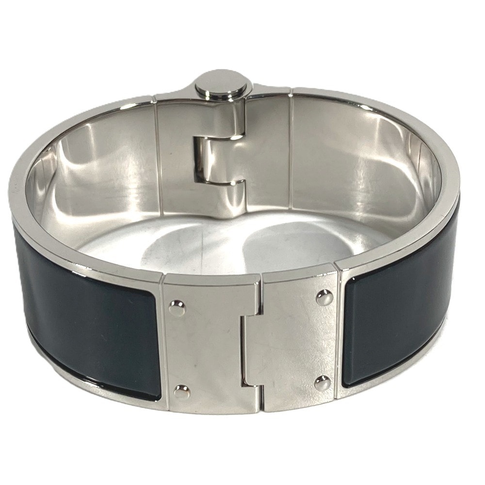 エルメス HERMES シャニエールGM シャニエール GM アクセサリー バングル ブレスレット メタル ブラック