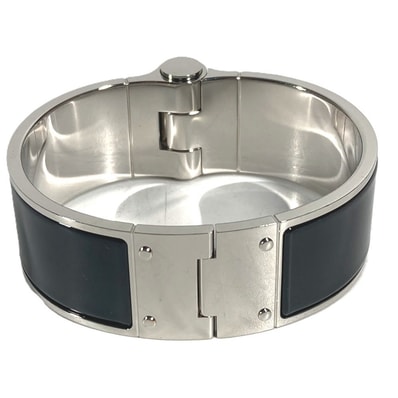 エルメス HERMES シャニエールGM シャニエール GM アクセサリー バングル ブレスレット メタル ブラック