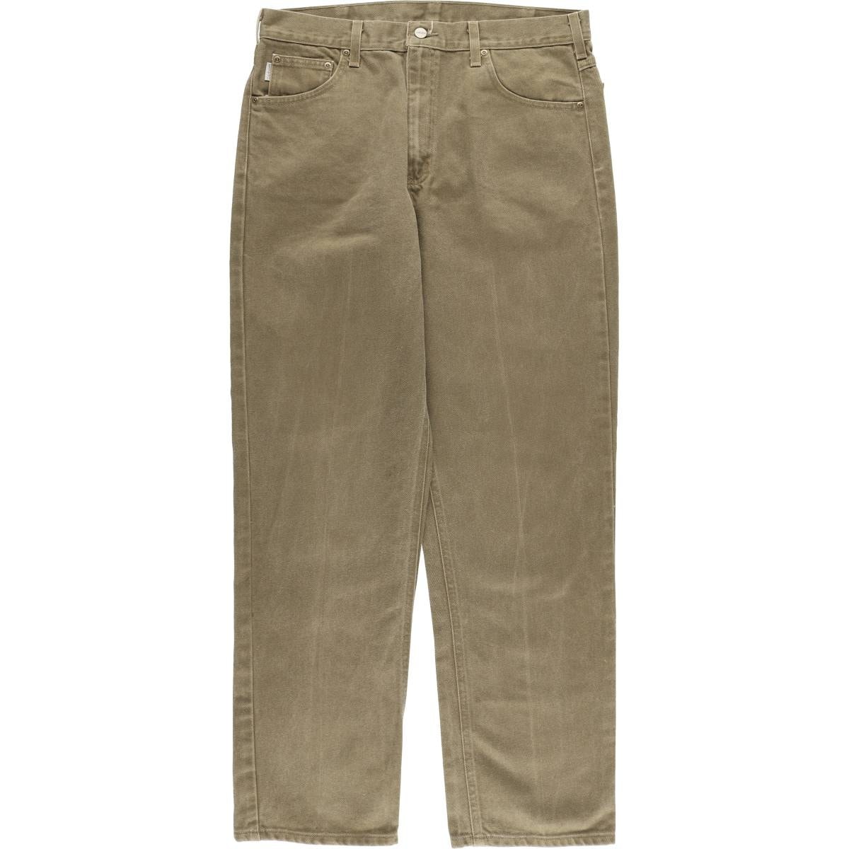 古着 カーハート Carhartt テーパードデニムパンツ メンズw36相当/eaa618516