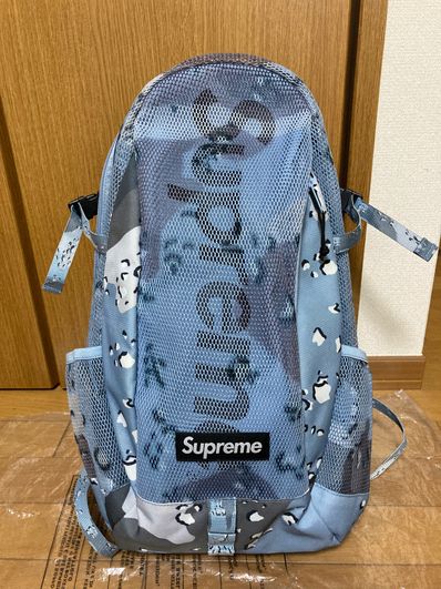 Supreme 20SS Backpack "Camo Blue"