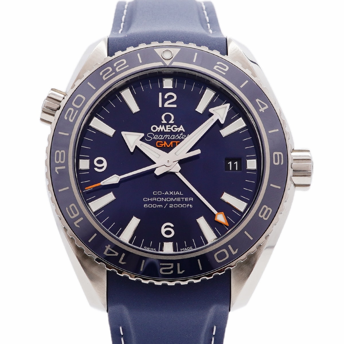 ★SALE【6whc0222】オメガ シーマスター プラネット オーシャン 232.92.44.22.03.001 青文字盤【中古】腕時計 メンズ