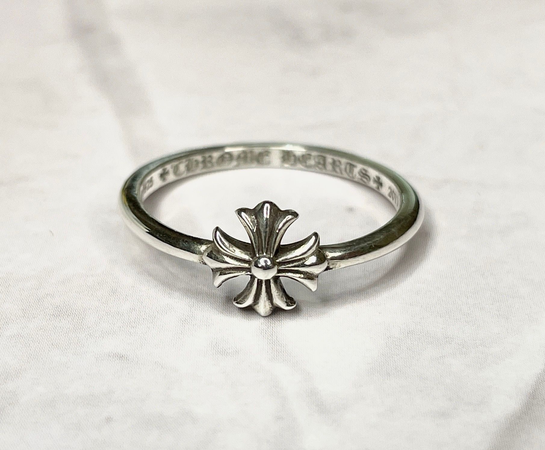 Chrome Hearts Bubble Gum Ring CH Plus "Silver"