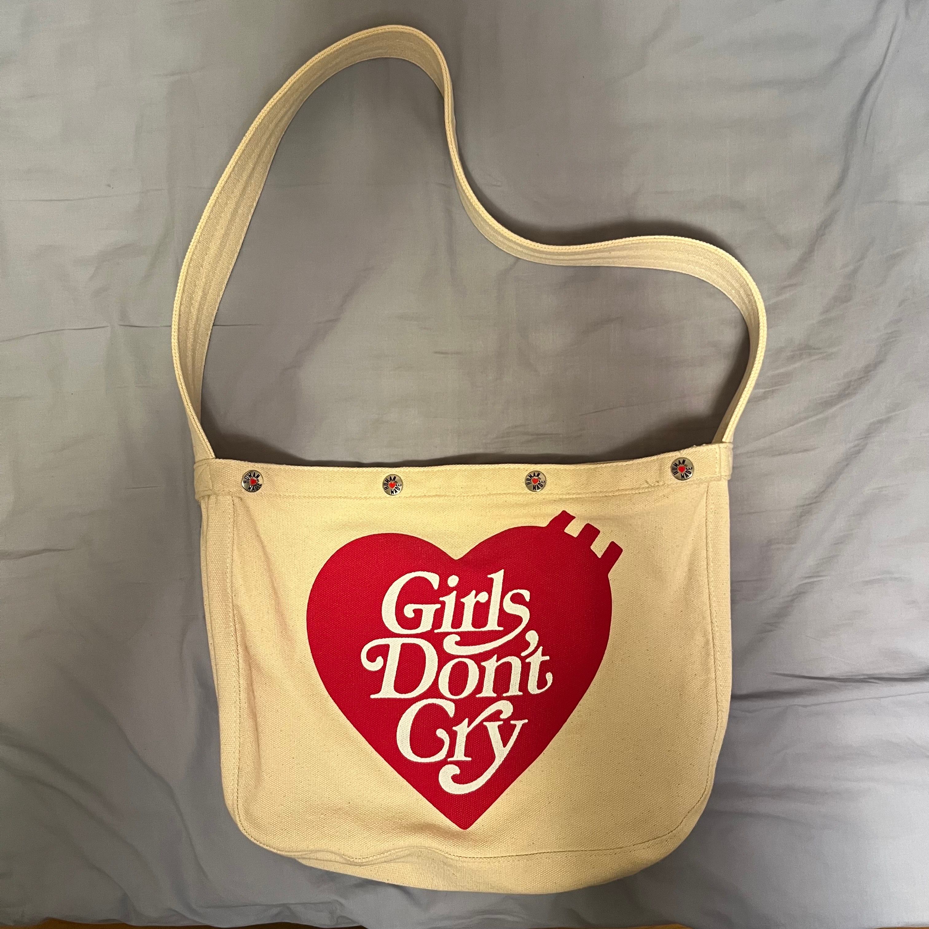 HUMAN MADE Girls Don ’t Cry PARERBOY BAG GDC "White" / VERDY