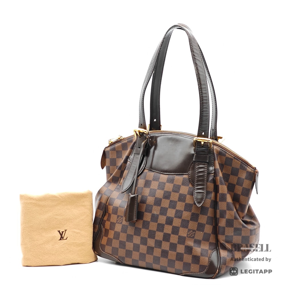 LOUIS VUITTON ルイ・ヴィトン ヴェローナMM ダミエ ヴェローナMM N41118 DU0184 ハンドバッグ Canvas Brown レディース