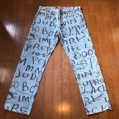 Supreme Black Ark Regular Jean "Blue"