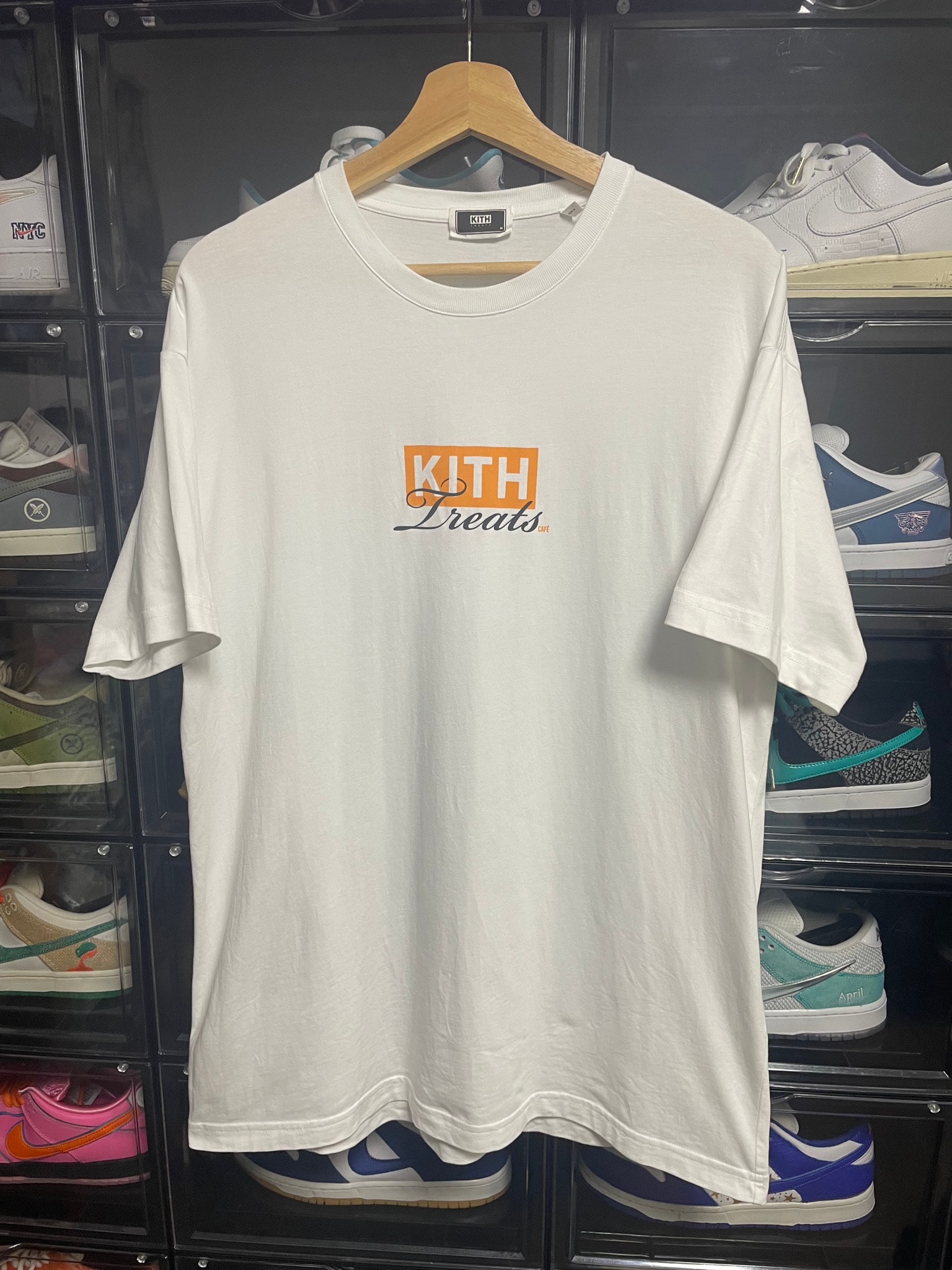 Kith Treats Paris Cafe Tee "White"