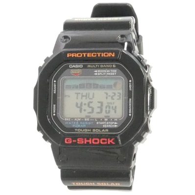 CASIO G-SHOCK カシオ ジーショック GWX-5600-1JF G-LIDE Gライド デジタル 電波ソーラー 腕時計 ブラック系【極上美品】【中古】