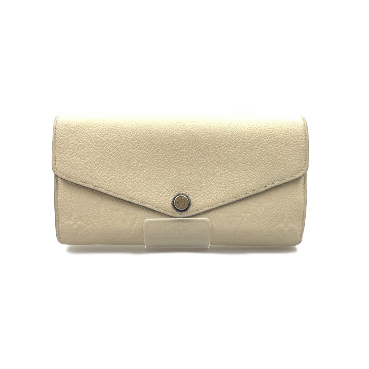 〇〇LOUIS VUITTON ルイヴィトン モノグラム アンプラント ポルトフォイユ サラ 二つ折り長財布 M63930 ブルー x ホワイト