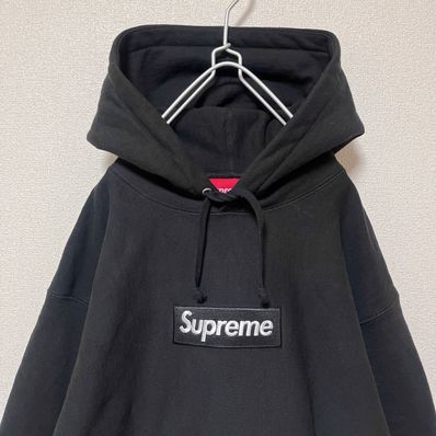 Supreme Box Logo Hooded Sweatshirt "Black" (21FW)
