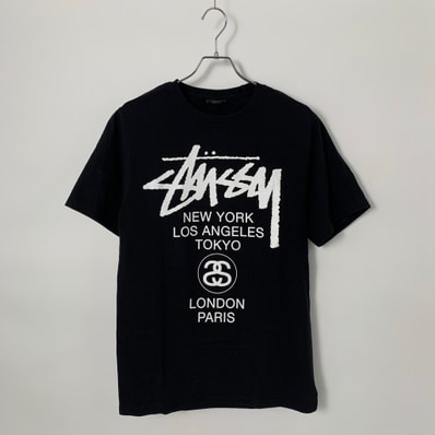 Stussy WORLD TOUR TEE "Black"