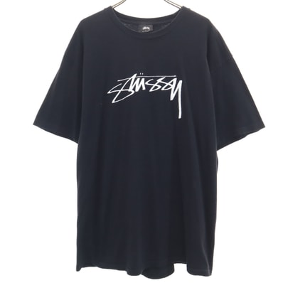 STUSSY ステューシー 半袖 Tシャツ L ブラック
