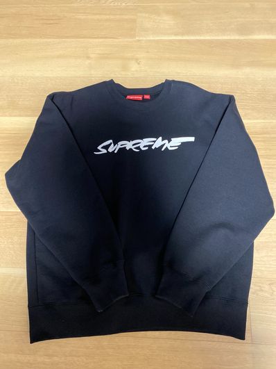 Supreme Futura Logo Crewneck "Black"