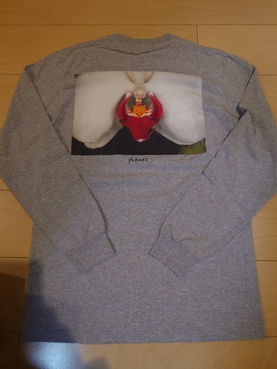 Supreme Araki Orchid L/S Tee "Heather Grey"