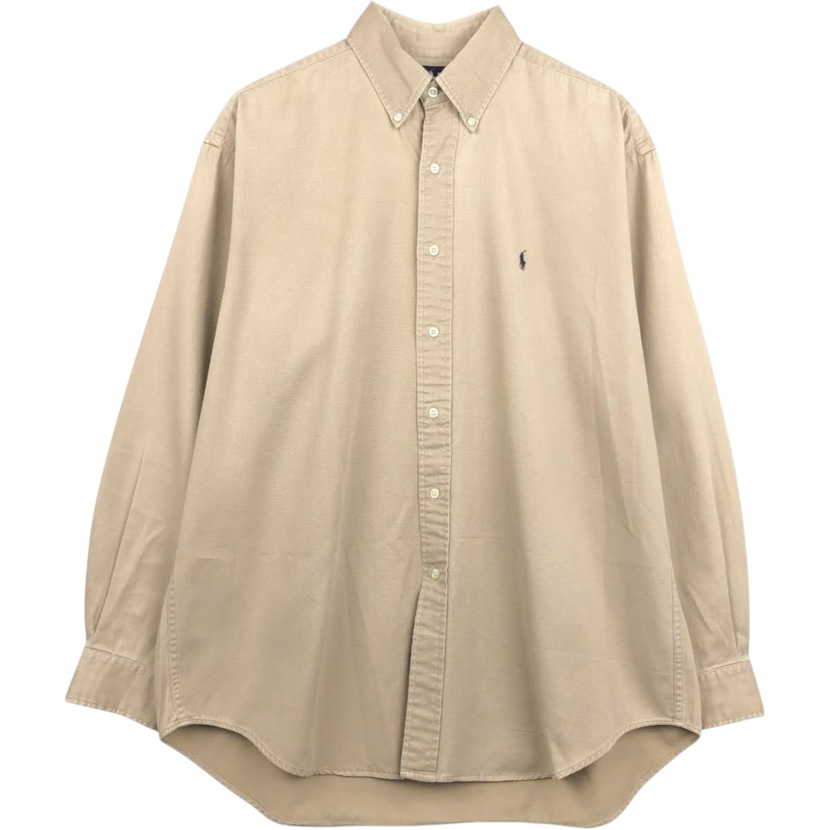 古着 ラルフローレン Ralph Lauren BLAIRE 長袖 ボタンダウンシャツ メンズL相当/eaa661017