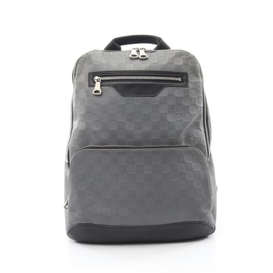 ルイ・ヴィトン LOUIS VUITTON アヴェニュー グラニト リュックサック バックパック バッグ レザー ダミエ・アンフィニ グレー メンズ グレー系 N41047 【中古】