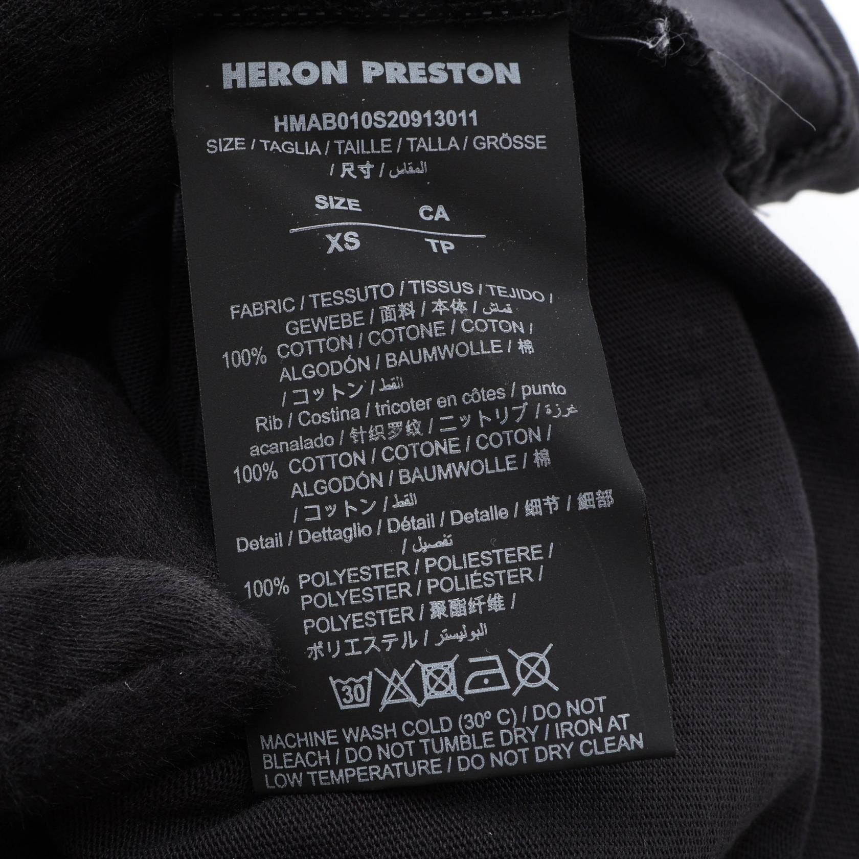 B (目立った傷や汚れなし)】ヘロンプレストン HERON PRESTON ロゴ刺繍