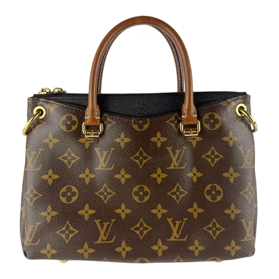 ルイ ヴィトン LOUIS VUITTON ハンドバッグ ショルダーバッグ モノグラム パラスBB モノグラムキャンバス ブラウン/ブラック ゴールド レディース M41218【中古】 z9227