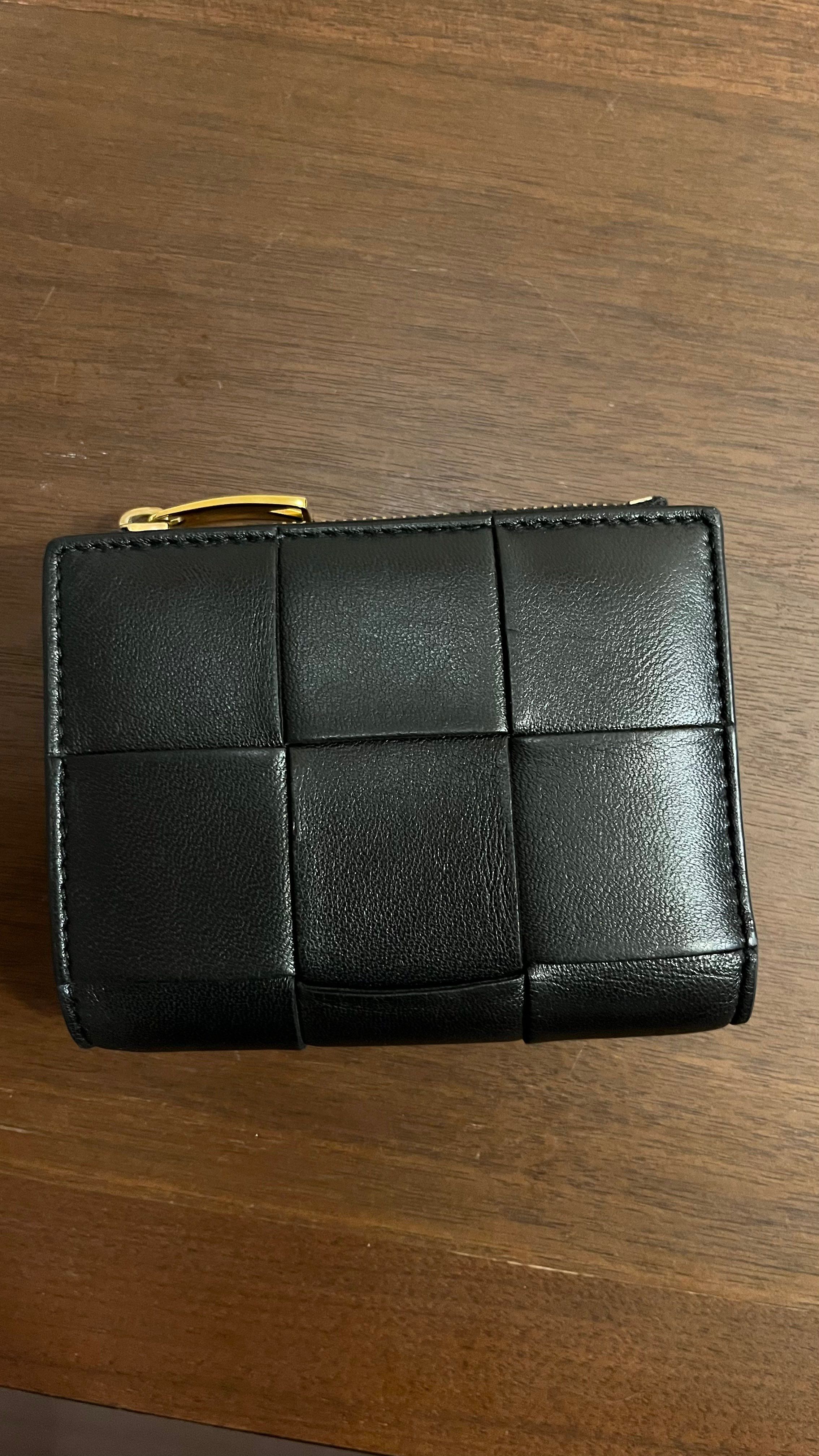 Bottega Veneta Bifold Flap Wallet "Black"