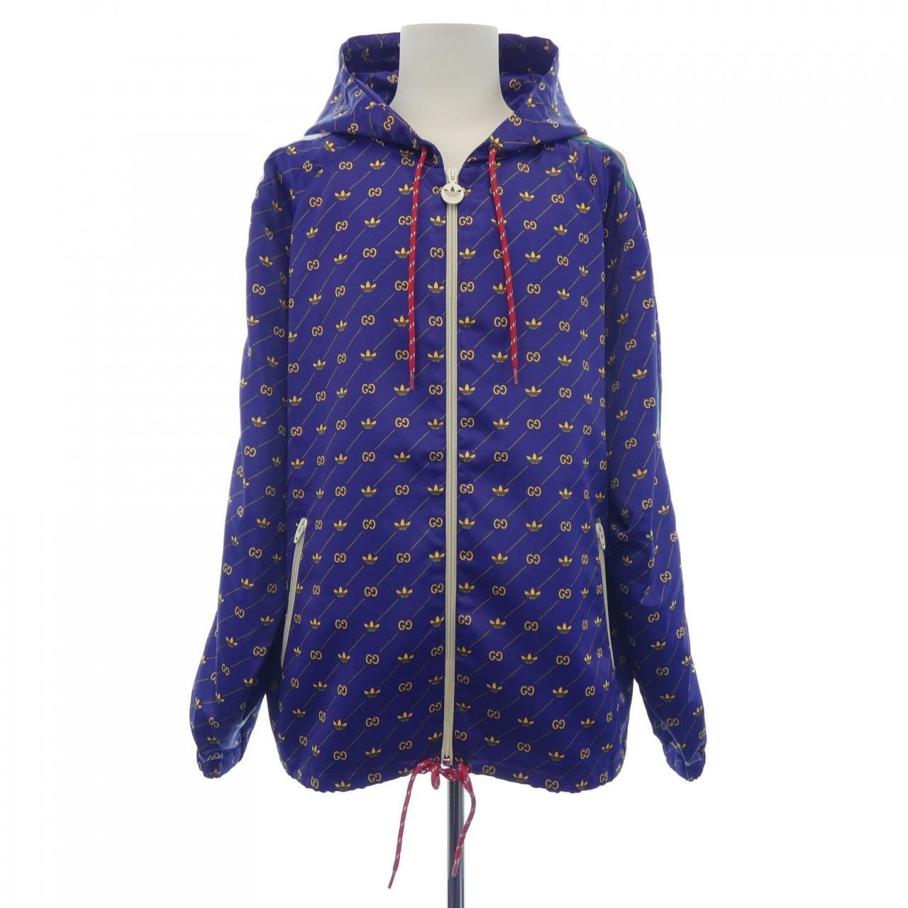 グッチ GUCCI ADIDAS TREFOIL PRINT JACKET 691428 ZAJCZ ブルゾン