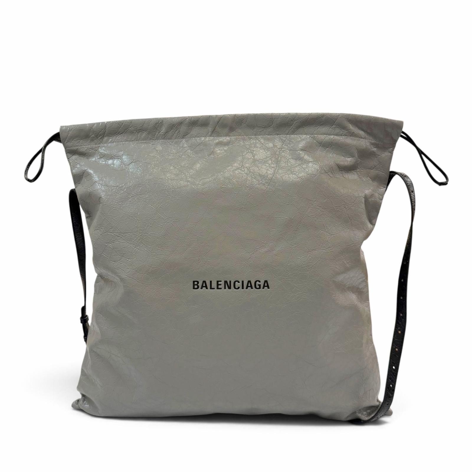 美品 バレンシアガ ショッパー ダストバッグ ラージ グレー 811608