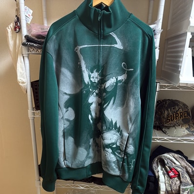 Supreme x Frank Frazetta Track Jacket "Dark Green"