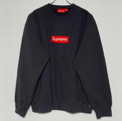 Supreme Box Logo Crewneck "Black" (22FW)