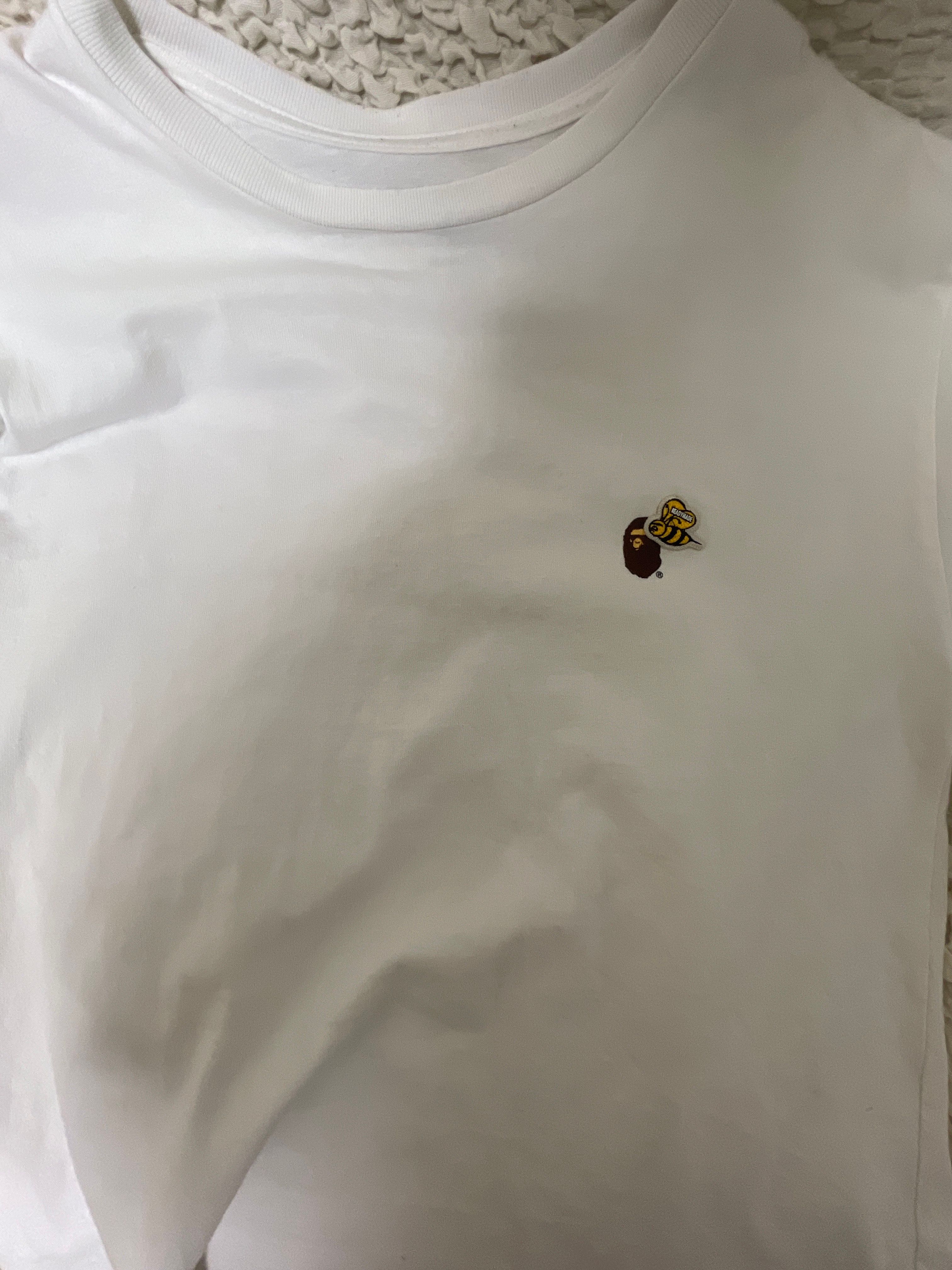 A BATHING APE / READYMADE 3 PACK TEE "White"