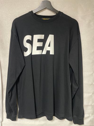 WIND AND SEA SEA L/S T-SHIRT "Black Silver"