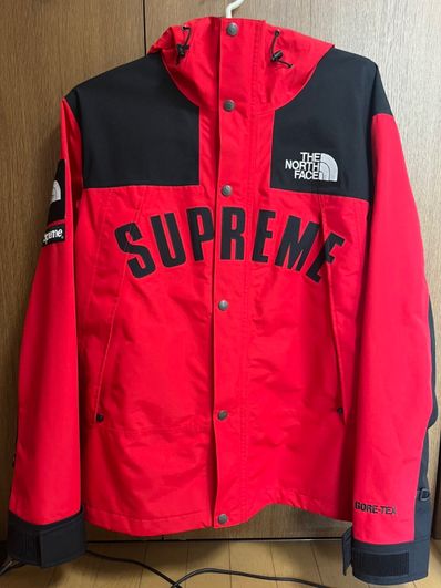 Supreme x The North Face Arc Logo Mountain Parka "Red"