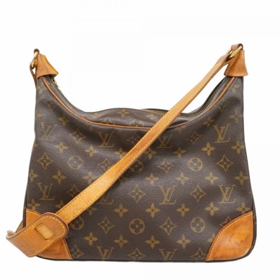 【6dd4174】ルイヴィトン ショルダーバッグ モノグラム ブローニュ30 M51265 ブラウン【中古】レディース
