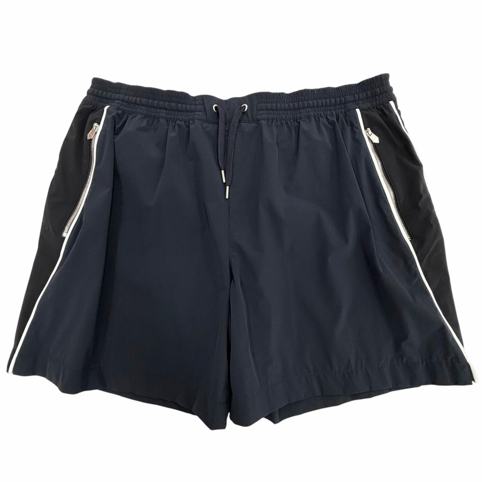 極美品 エルメス ショートパンツ ダークネイビー メンズ 46 552960HL