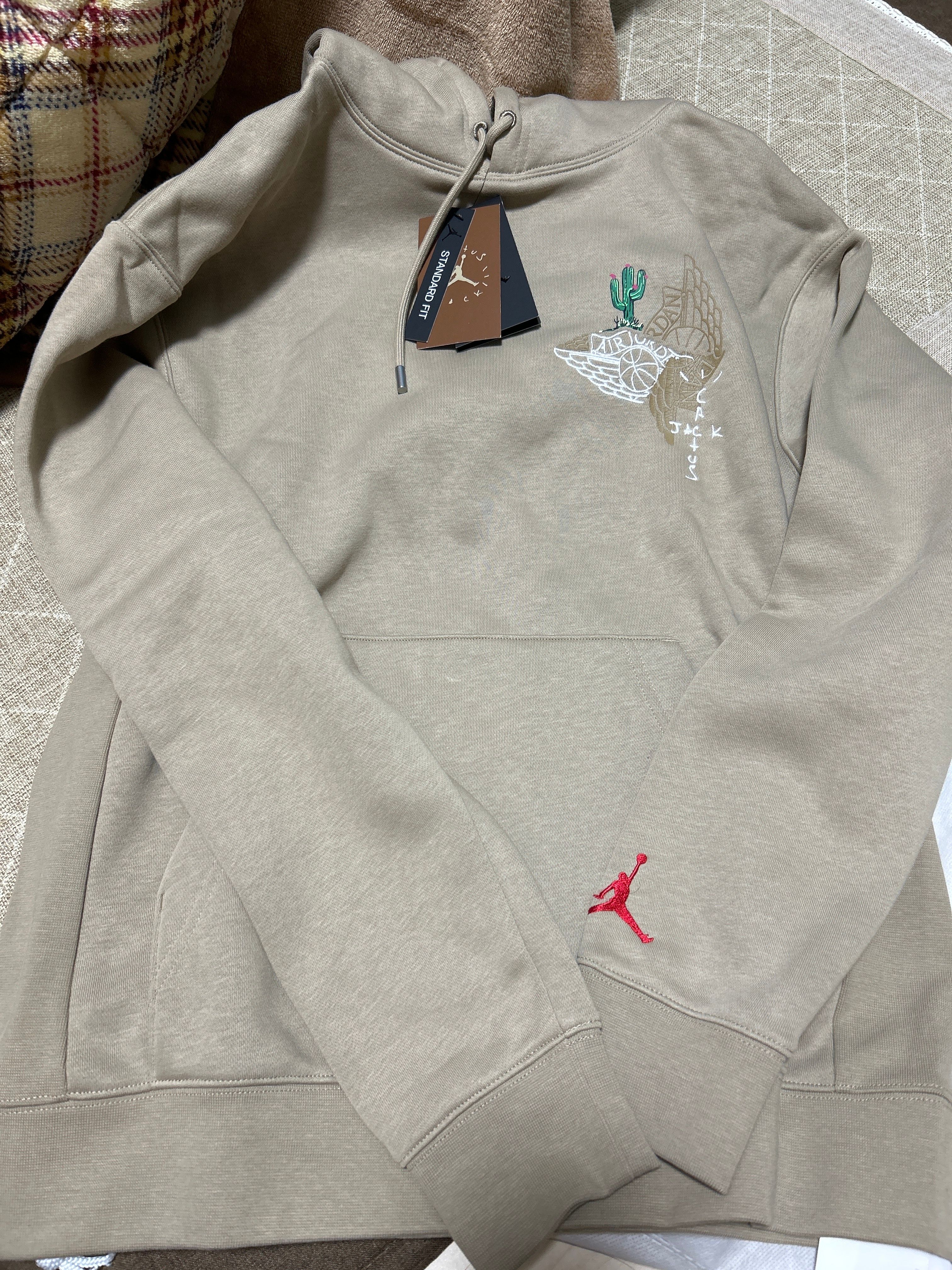 Air Jordan x Travis Cactus Jack Pullover Hoodie "Khaki Desert"