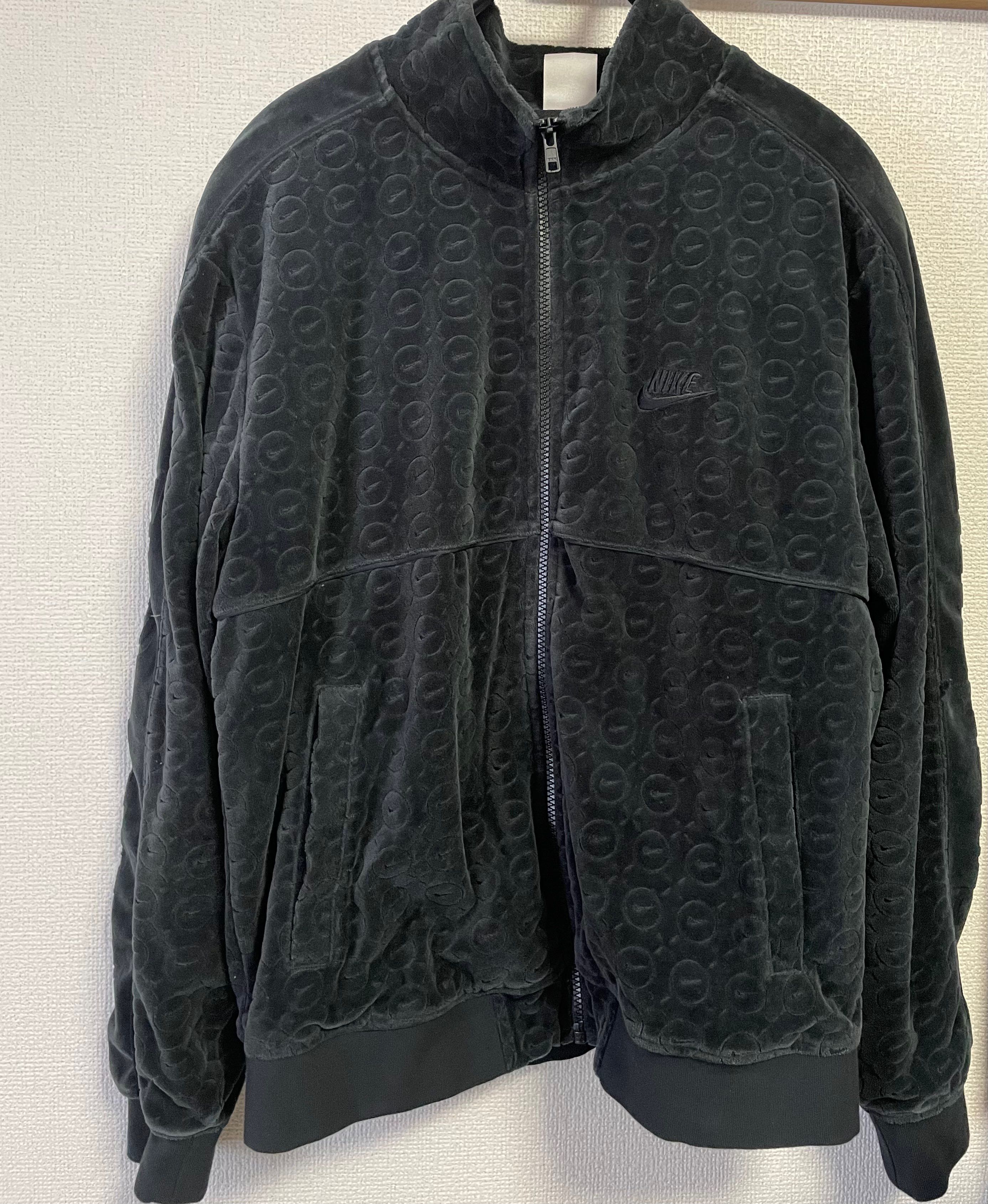 Supreme / Nike® Velour Track Jacket "Black"
