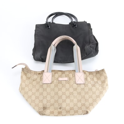 グッチ GGキャンバスまとめ 2点 セットトート バッグ