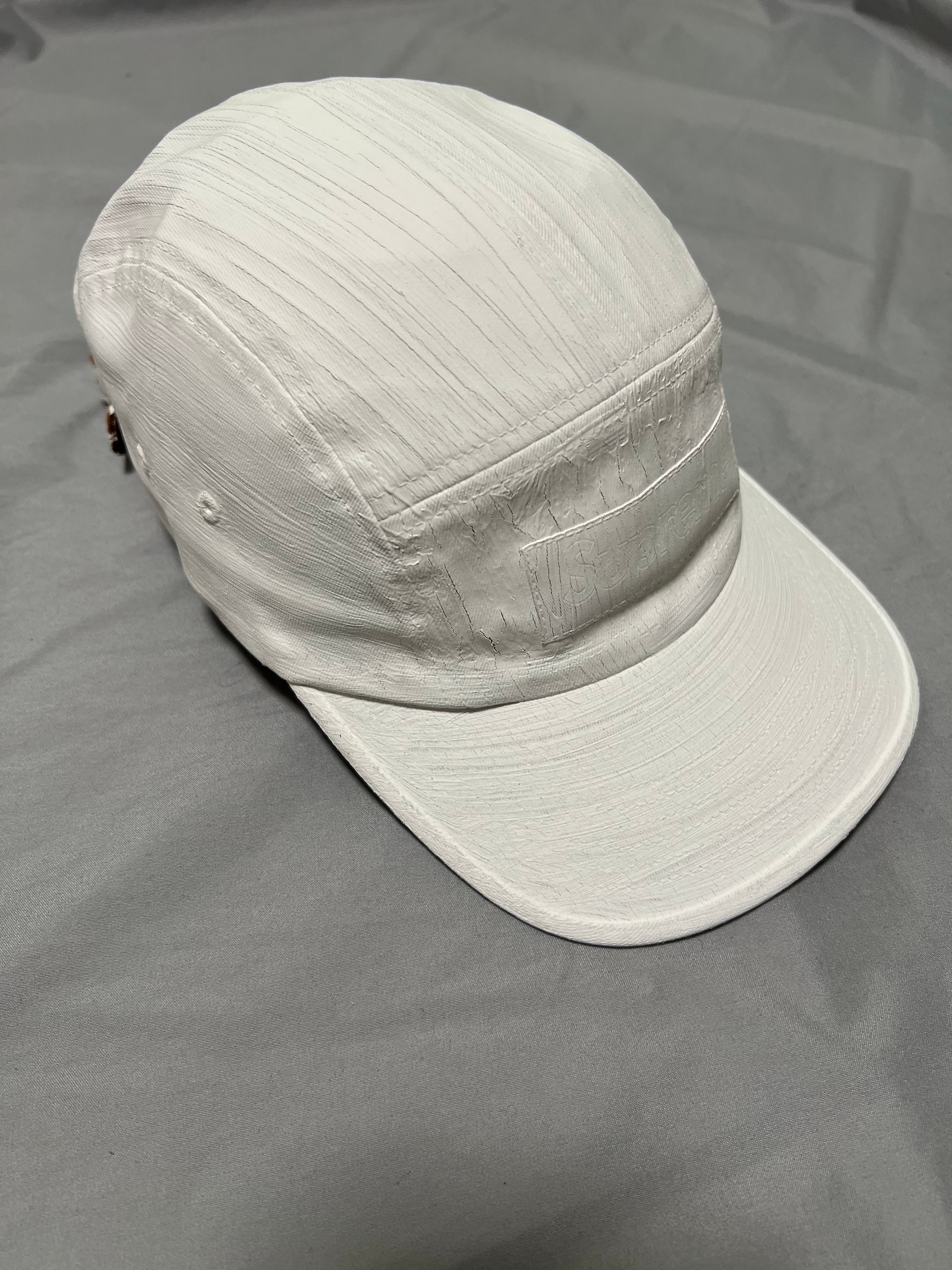 Supreme x MM6 Maison Margiela Painted Camp Cap "White"
