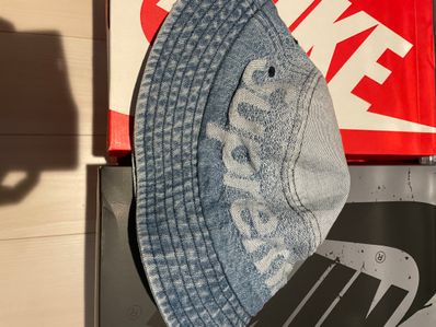 Supreme Fade Jacquard Denim Crusher "Blue"