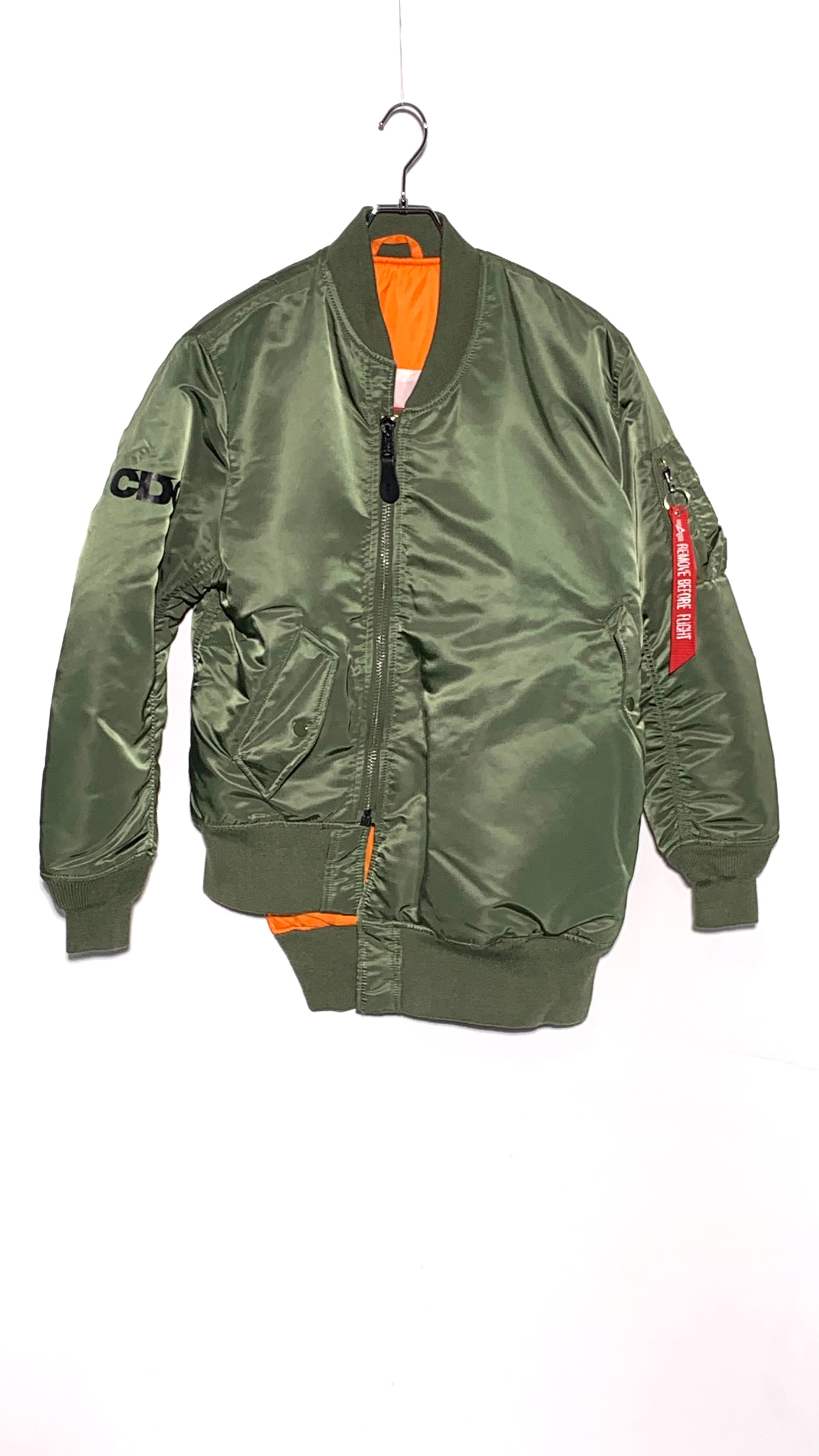 Comme des Garçons ALPHA BIAS MA-1 JACKET "Khaki"