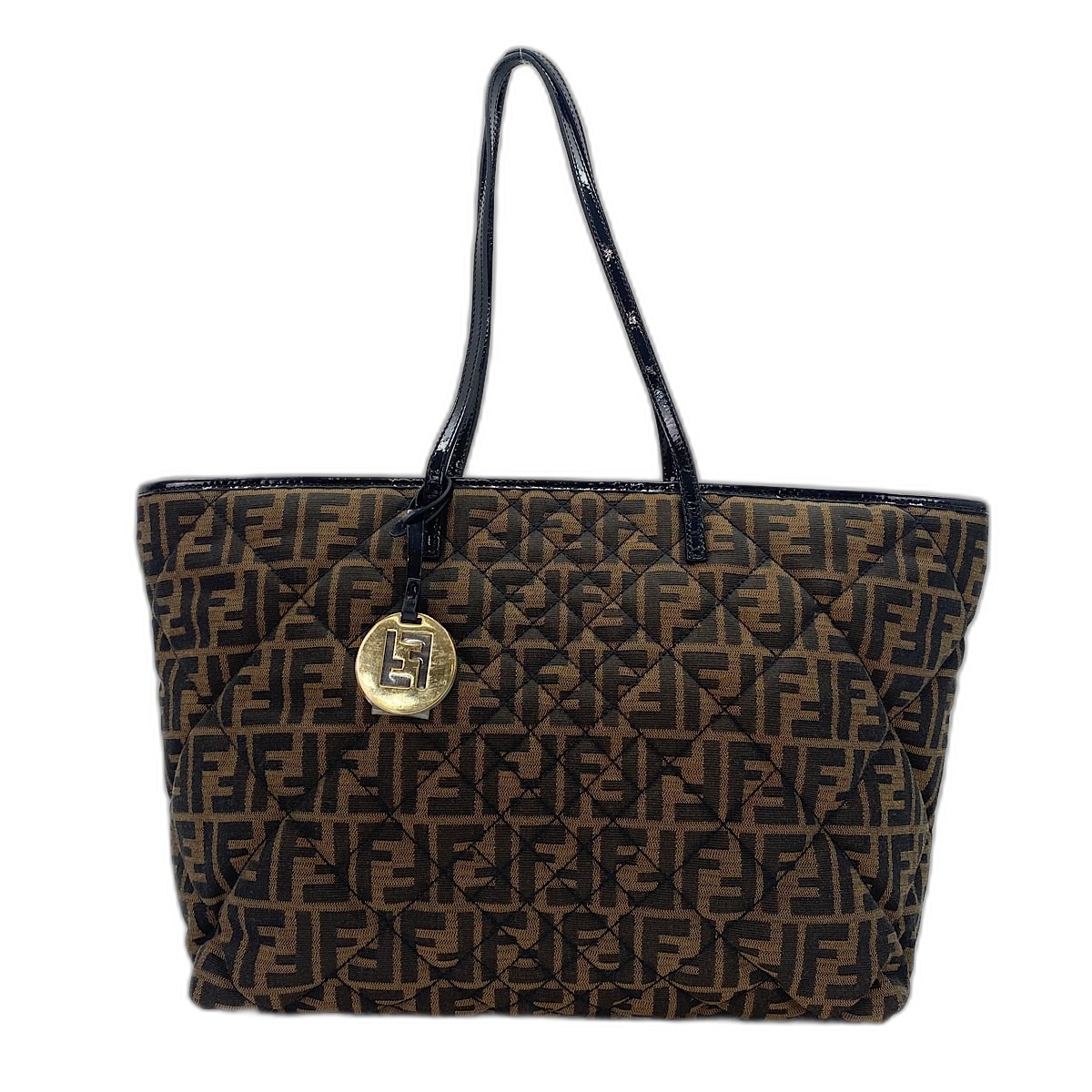 フェンディ FENDI ズッカ トートバッグ【中古】