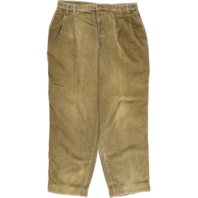 古着 90年代 ラルフローレン Ralph Lauren CHAPS チャップス ツータック コーデュロイパンツ メンズw35相当 ヴィンテージ/eaa541841