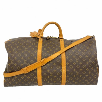 【6dc3427】ルイヴィトン ボストンバッグ モノグラム キーポルバンドリエール60 M41412 ブラウン【中古】メンズ レディース ユニセックス