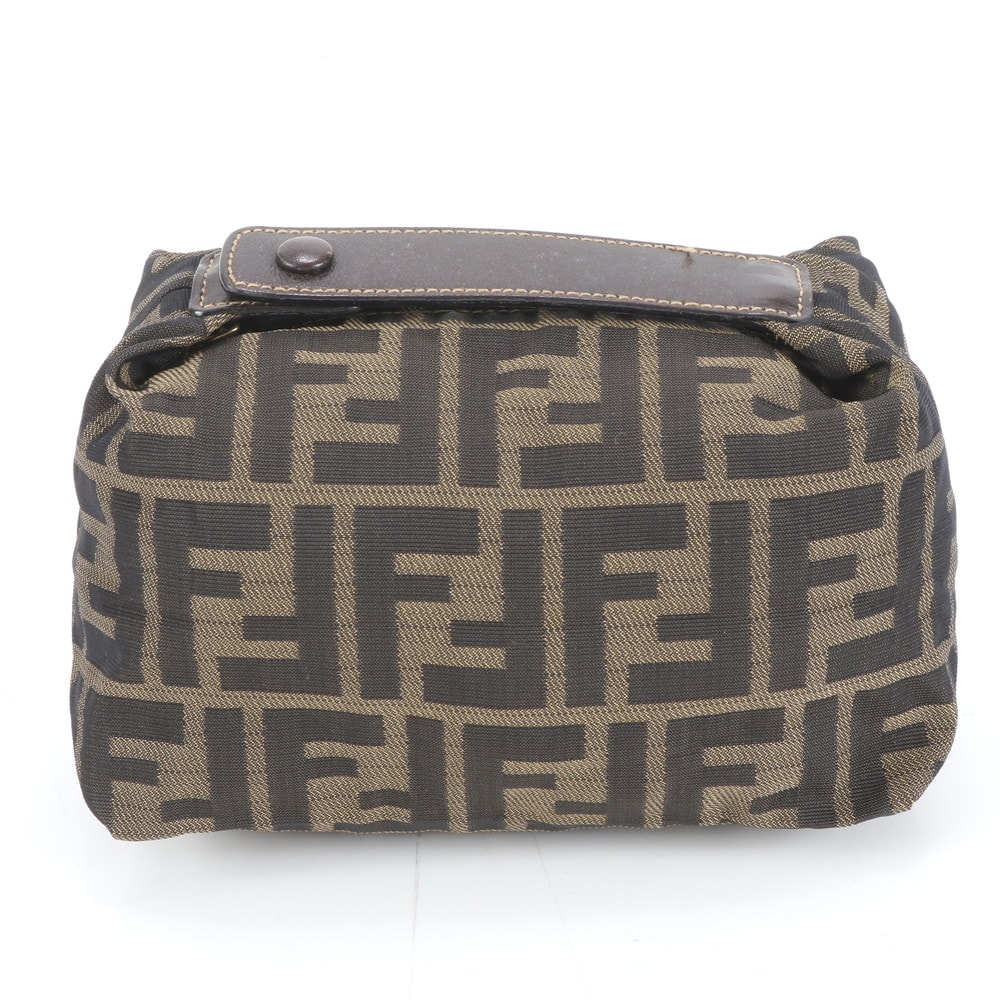 ■極美品 フェンディ ズッカミニ バニティ バッグ 26540 ポーチ